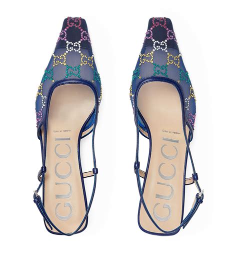 gucci ursula blue|Gucci slingbacks for sale.